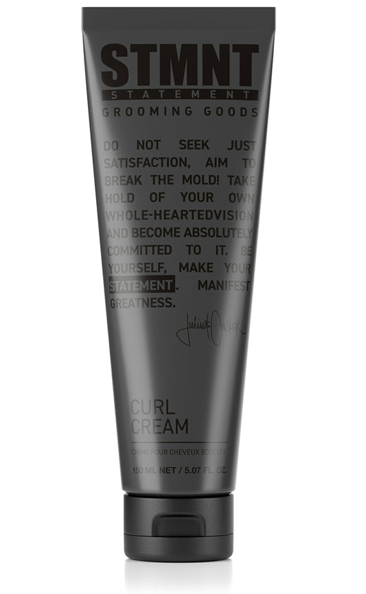 STMNT Grooming Goods Curl Cream, Enhances and Defines Curly Hair, Curly Hair Product for Men or Women, 150mL - Available at All In One Marketplace Canada