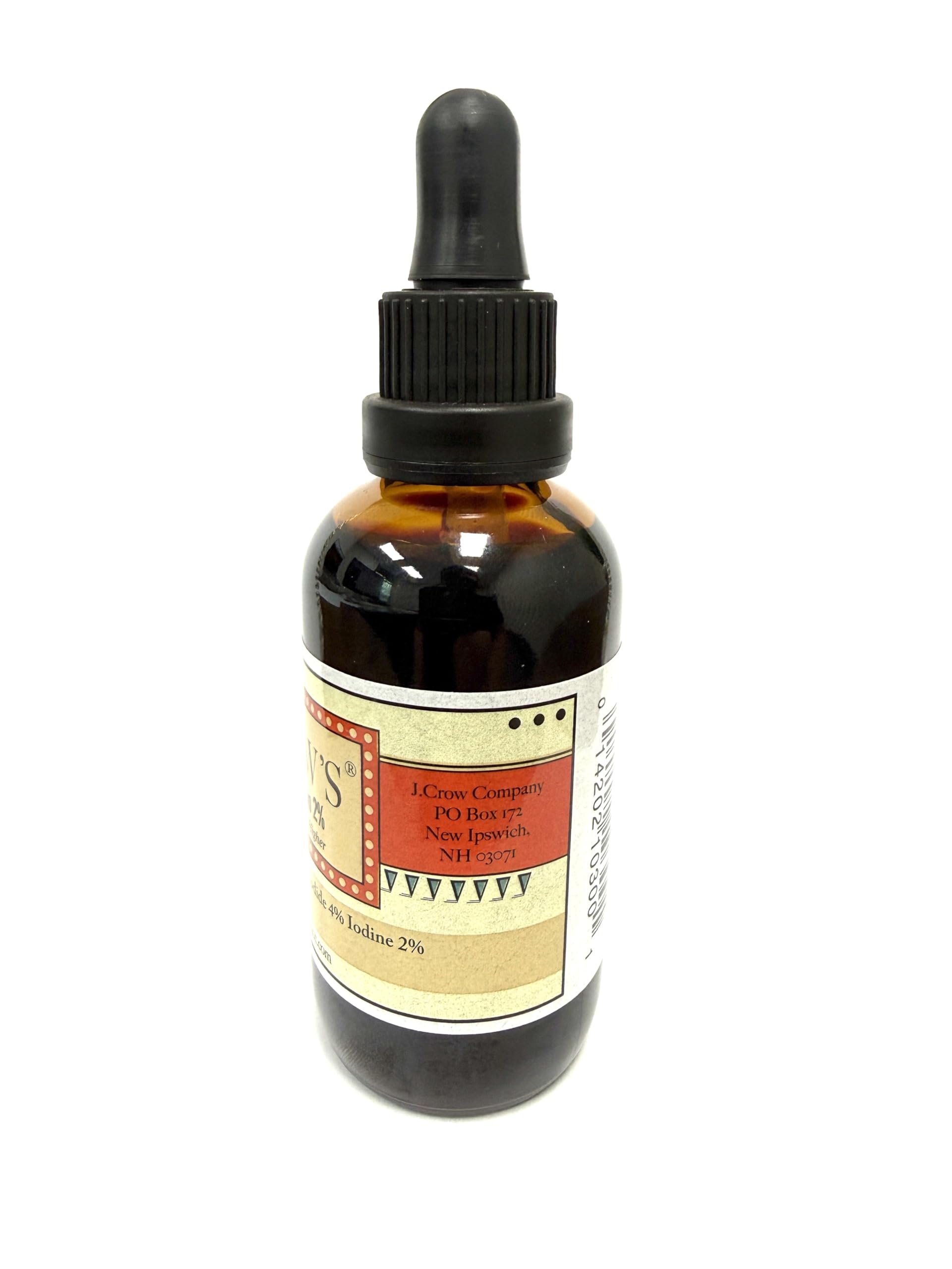 J.Crow's Lugol's Iodine Solution, 2 oz, Twin Pack (2 Bottles) - Available at All In One Marketplace Canada