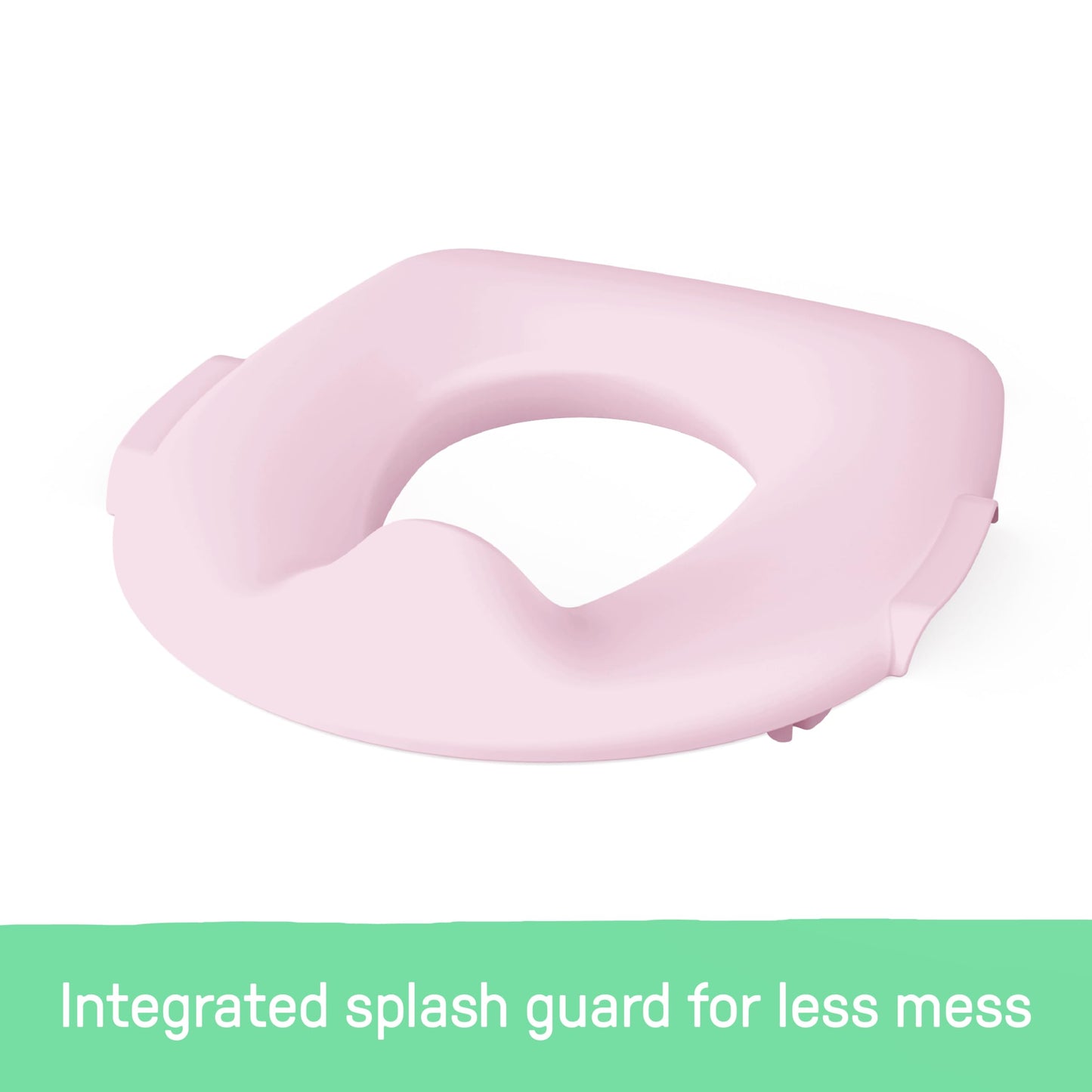 Summer by Ingenuity My Size Potty Pro in Pink, Infant Potty Training Toilet, Lifelike Flushing Sound, For Ages 18 Months, Up to 50 Pounds