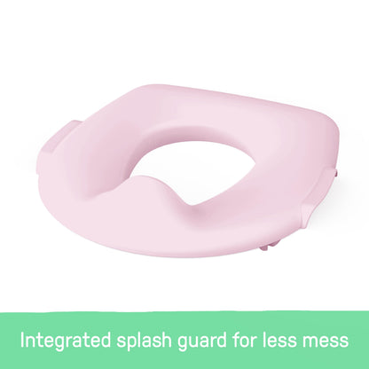 Summer by Ingenuity My Size Potty Pro in Pink, Infant Potty Training Toilet, Lifelike Flushing Sound, For Ages 18 Months, Up to 50 Pounds