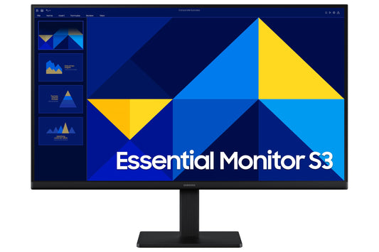 Samsung 27-inch FHD Flat Screen IPS Panel 5ms 100Hz Monitor with Eye-Saver Mode & Super Slim Design (LS27D300GANXZA) - [Canada Version]