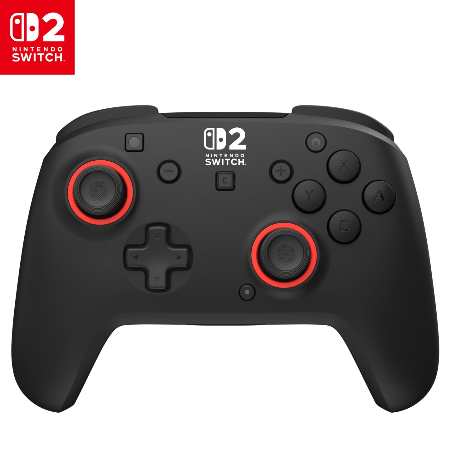 Turtle Beach Rematch Wireless Gaming Controller - Officially Licensed for Nintendo Switch 2, Nintendo Switch/Switch Lite/OLED - TMR Thumbsticks, Rechargeable Battery, Audio Controls – Black/Red 🍁 All In One Marketplace Canada