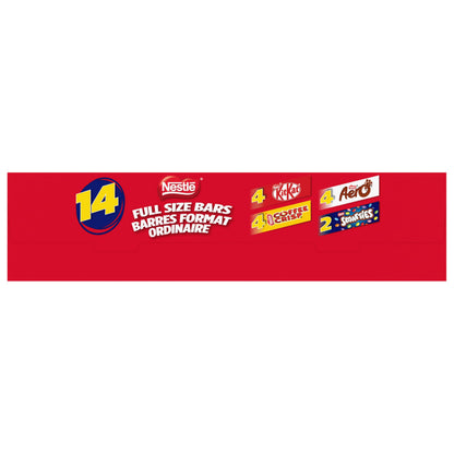 NESTLE Full Size KITKAT, AERO, COFFEE CRISP & SMARTIES, 638 g