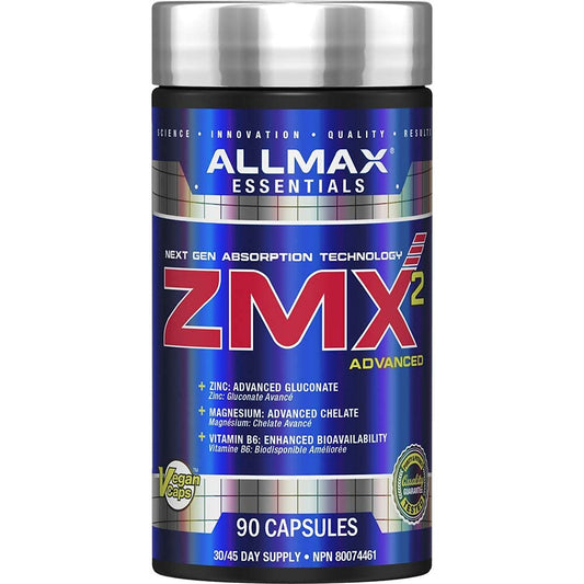 ALLMAX Nutrition - ZMX2, 90 Count - Available at All In One Marketplace Canada