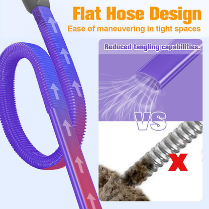FUNTECK Dryer Lint Vacuum Attachment Compatible with Dyson V15 V12 V11 V10 V8 V7 V6 Vacuum Cleaners, Flexible Vent Lint Cleaner Kit, 34 inches - Available at All In One Marketplace Canada