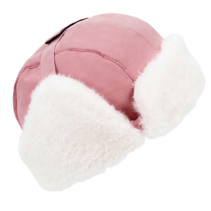 Jan & Jul Girls' Toasty-Dry Trapper Hat for Kids (Dusty Pink, L) 🍁 All In One Marketplace Canada