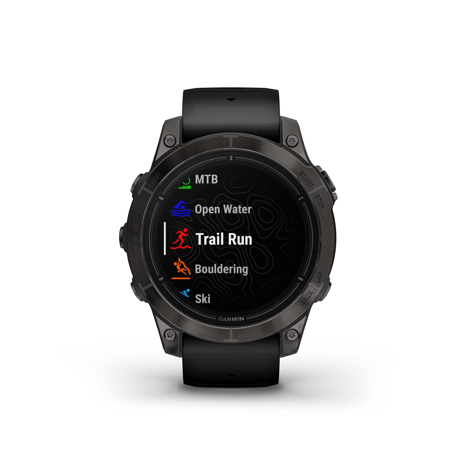 Garmin epix Pro (Gen 2) Sapphire Edition, 47mm, High Performance Smartwatch, Advanced Training Technology, Built-in Flashlight, Black Garmin