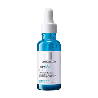 La Roche Posay Hyaluronic Acid Serum for Face, Hyalu B5 Anti-Wrinkle, Firming & Hydrating Facial Serum with Hyaluronic Acid and Vitamin B5, For all Skin Types, Recommended by Dermatologists, 30mL - Available at All In One Marketplace Canada