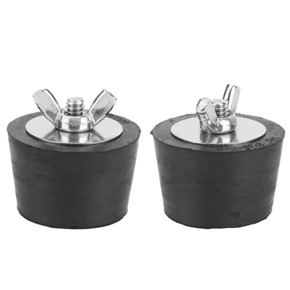 Winterizing Plug, 2PCS 1.5in Rubber Stopper Winter Plugs Swimming Pool Winter Expansion Plug, Heavy Duty Rubber Plugs with SS Screw Stainless Steel Bolts for Bathtub Spa Pipework Bathroom Sink Drains 🍁 All In One Marketplace Canada