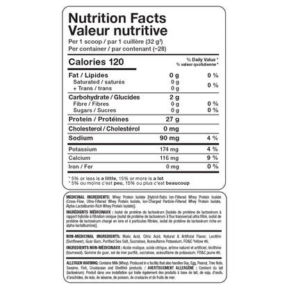 ALLMAX Isoflex Chiller Whey Protein Isolate - Citrus Peach - 2 lb
