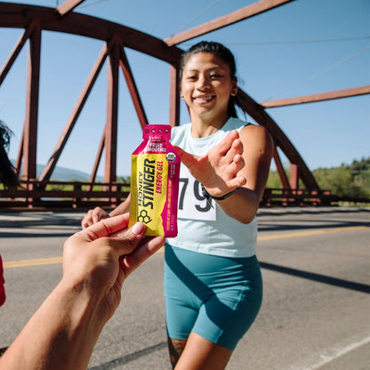 Honey Stinger Organic Fruit Smoothie Energy Gel – 12 Pack | Gluten Free, Caffeine Free Sports Nutrition