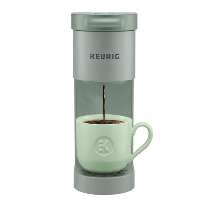Keurig K-Mini Go Single Serve K-Cup Pod Coffee Maker, Sage - Available at All In One Marketplace Canada