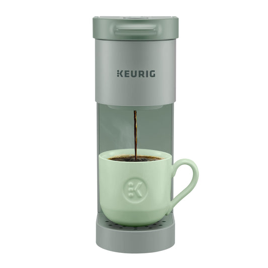 Keurig K-Mini Go Single Serve K-Cup Pod Coffee Maker, Sage - Available at All In One Marketplace Canada