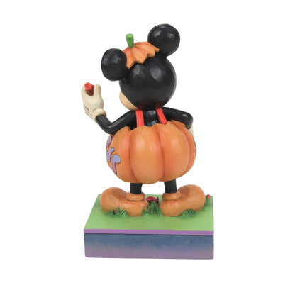 Figurine Enesco Disney Traditions par Jim Shore, Mickey Mouse en costume de citrouille pour Halloween, 15,5 cm, multicolore