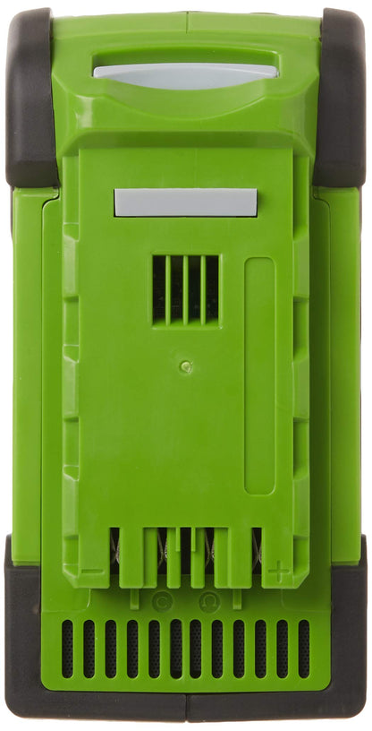 Greenworks 40V 2.0 Ah Lithium Ion Battery 29652, Green/Black - Available at All In One Marketplace Canada