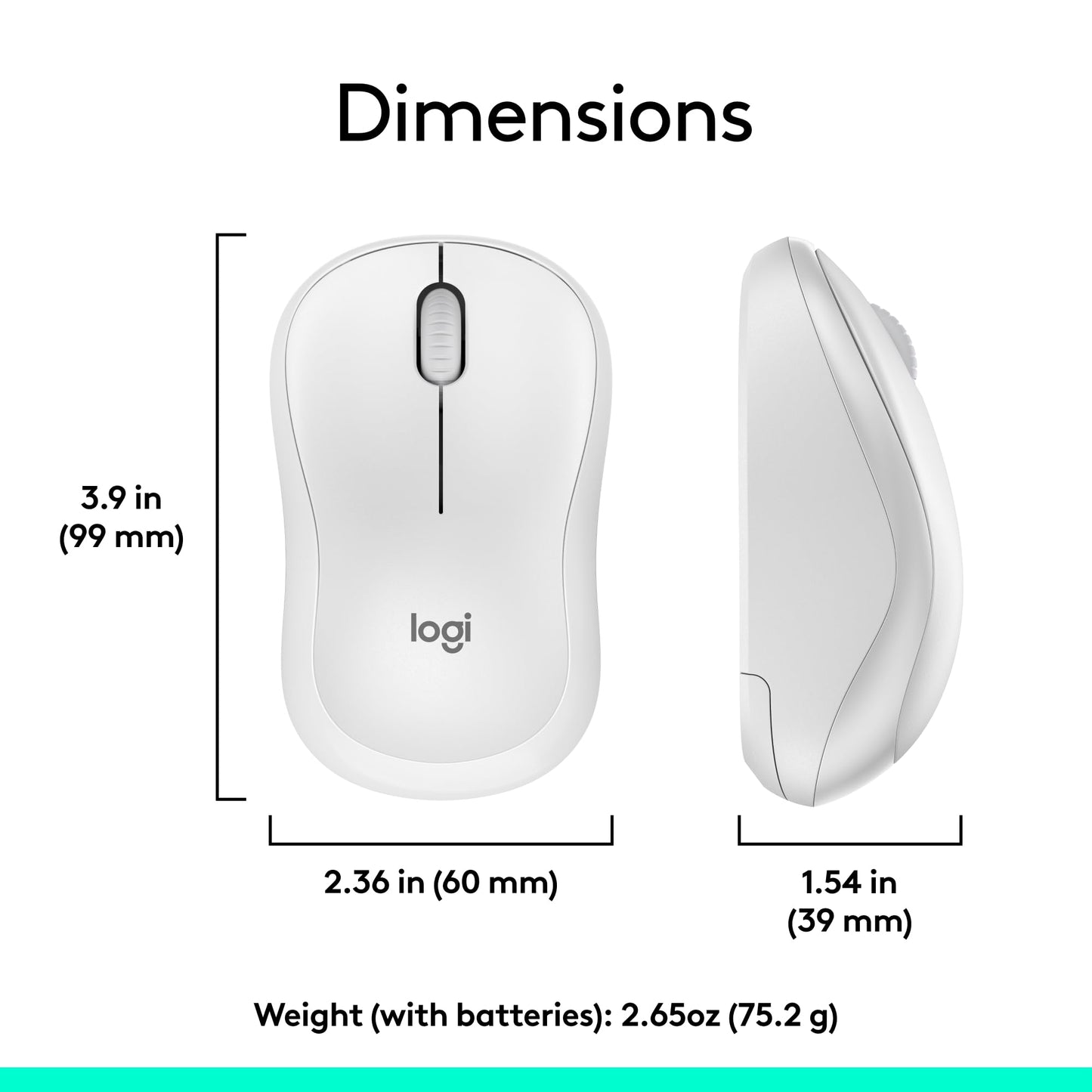 Logitech MK270 Wireless Keyboard and Mouse Combo for Windows, 2.4 GHz Wireless, Compact Mouse, 8 Multimedia and Shortcut Keys, 2-Year Battery Life, for PC, Laptop - Off White