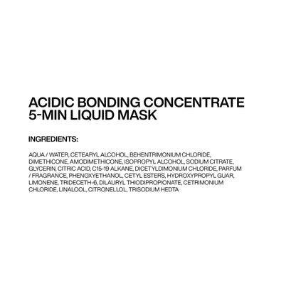 Redken Acidic Bonding Concentrate 5-Min Liquid Mask, Fast-Acting Hair Mask For Hair Damage, Hair Bonding Treatment For Deep Repair And Hydration, 250ml - Available at All In One Marketplace Canada