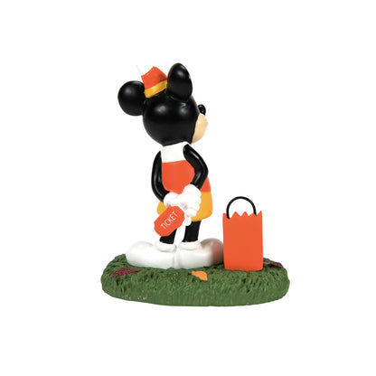 Figurine Dept 56 Disney Village Halloween « Mickey Mouse achète un billet », 3 pouces, multicolore
