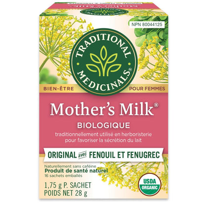 Traditional Medicinals Organic Mother's Milk Lactation Tea - 6 Pack (96 Tea Bags)