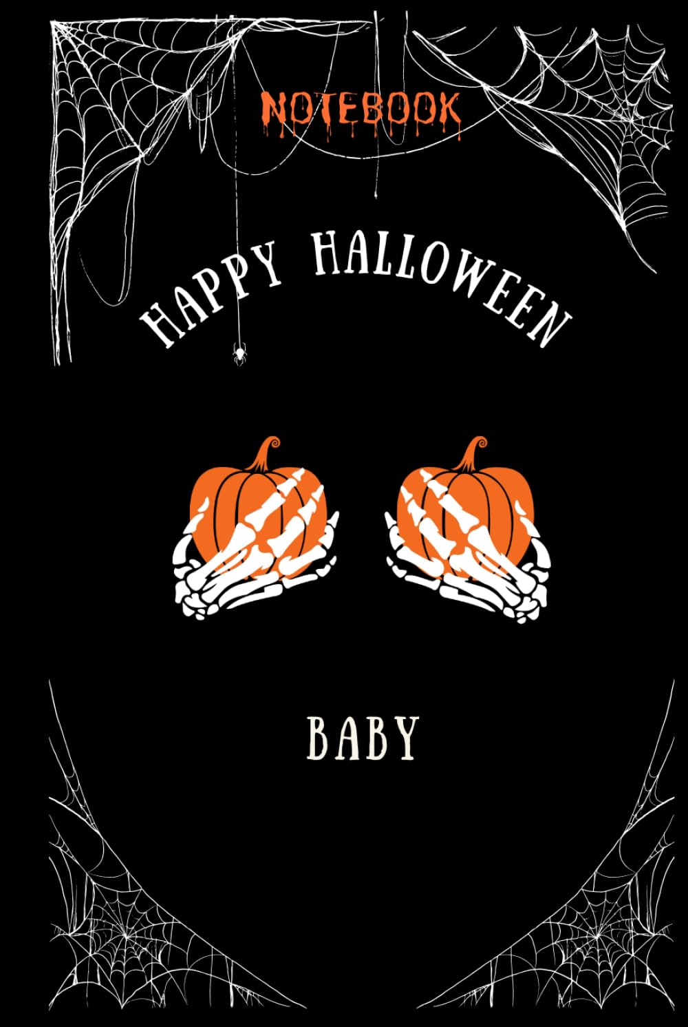Carnet : Un journal sympa pour adolescents, étudiants, enfants et adultes par Pumpkin Men ; une idée de cadeau parfaite, 120 pages lignées décorées d'un petit dessin de citrouille, pour les amoureux de l'automne et d'Halloween.