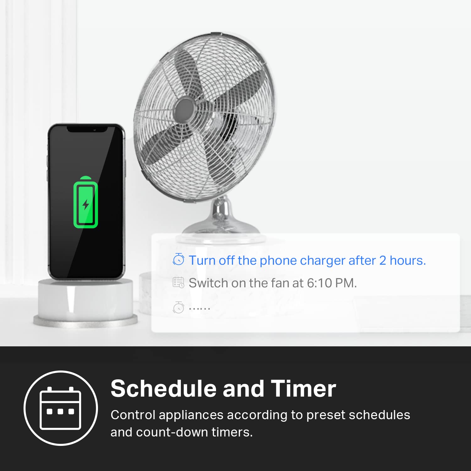 Kasa Matter Smart Plug w/ Energy Monitoring, Compact Design, 15A/1800W Max, Super Easy Setup, Works with Apple Home, Alexa & Google Home, UL Certified, 2.4G Wi-Fi Only, White, KP125M (2-Pack)