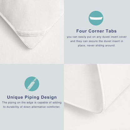 ACCURATEX Duvet King, Cotton Shell, 500GSM Fill,104x90 🍁 All In One Marketplace Canada