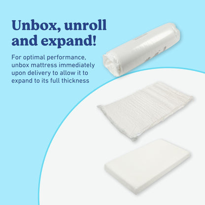 Graco Premium Crib & Toddler Mattress – GREENGUARD Gold Certified, Machine-Washable OEKO-TEX STANDARD 100 Certified Cover with Waterproof Surface, Fits Any Standard Full Size Baby Crib & Toddler Bed