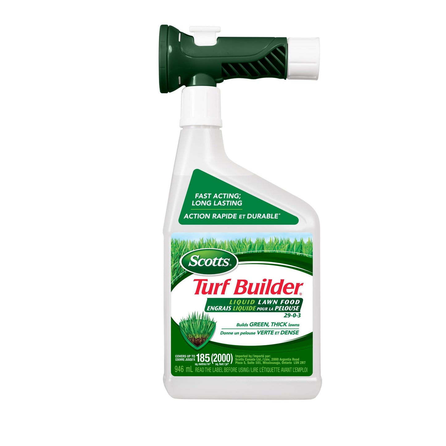 Scotts® Liquid Turf Builder® Fertilizer 29-0-3 946ML/185m2 🍁 All In One Marketplace Canada