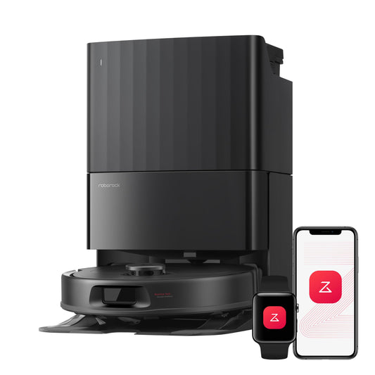 Roborock 2026 New Qrevo S Pro Robot Vacuum and Mop, 18,500Pa Suction, Anti-Tangle Brushes, Reactive AI Obstacle Recognition, 75℃ High-Temp Washing, 10mm Mop Lifting, Self-Emptying and Refilling