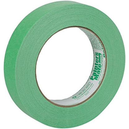 Painter's Mate 668840 Green 8-Day Painting Tape, 0.94-Inch by 60-Yard, 6-Pack of Rolls