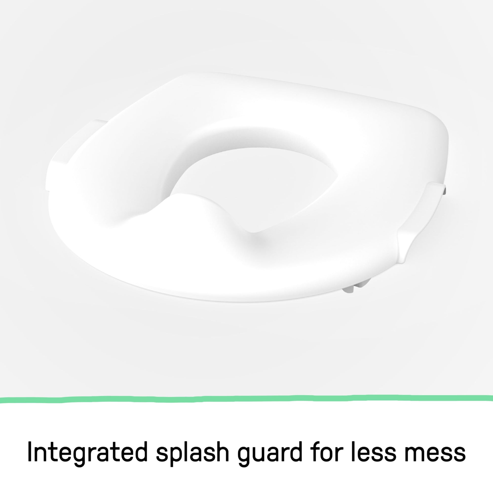 Summer by Ingenuity My Size Potty Pro in White, Infant Potty Training Toilet, Lifelike Flushing Sound, For Ages 18 Months, Up to 50 Pounds