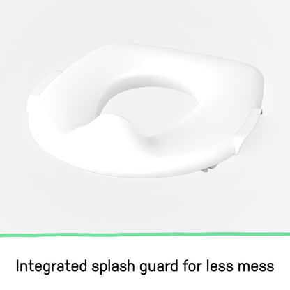 Summer by Ingenuity My Size Potty Pro in White, Infant Potty Training Toilet, Lifelike Flushing Sound, For Ages 18 Months, Up to 50 Pounds