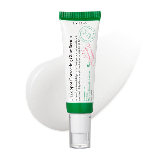 AXIS-Y Dark Spot Correcting Glow Serum - 5% Niacinamide Dark Spot Remover For Face - Vegan Korean Skin Care Niacinamide Serum for All Skin Types - 1.69 fl. oz. 50ml - Available at All In One Marketplace Canada