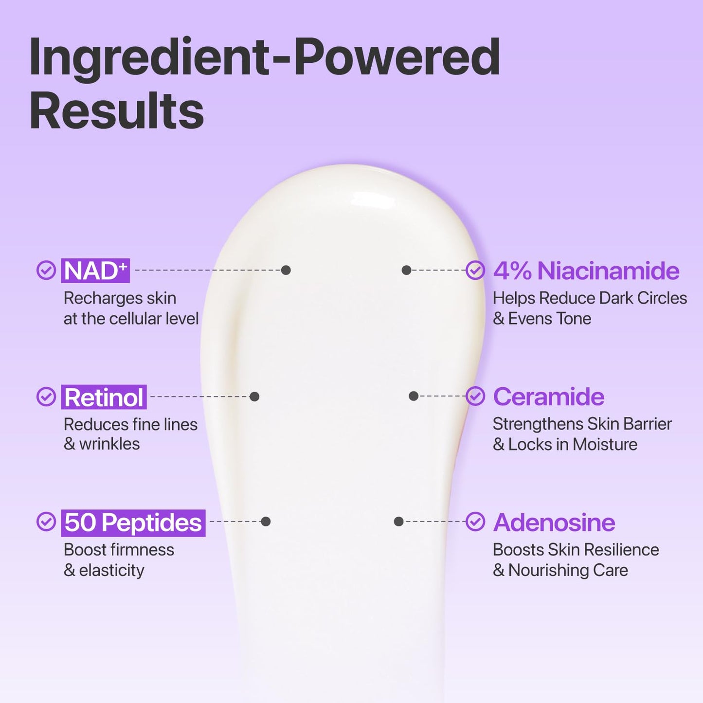 numbuzin No.9 NAD+ Retinol Eye Cream, Depuffing & Firming Eye Serum for Dark Circles, Wrinkles & Fine Lines, Peptides & Niacinamide for Glow & Undereye Radiance, Stocking Stuffers 0.33 fl oz - Available at All In One Marketplace Canada
