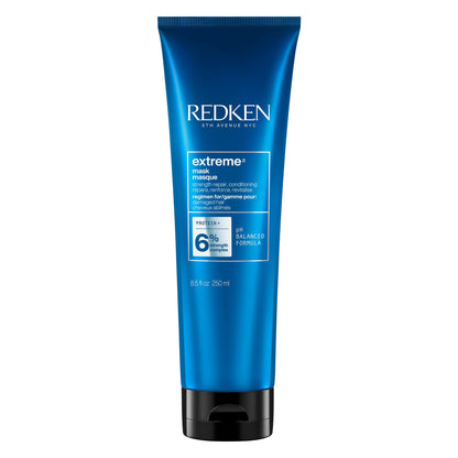 Redken Extreme Hair Mask, Protein Treatment for Dry, Damaged Hair, 250mL