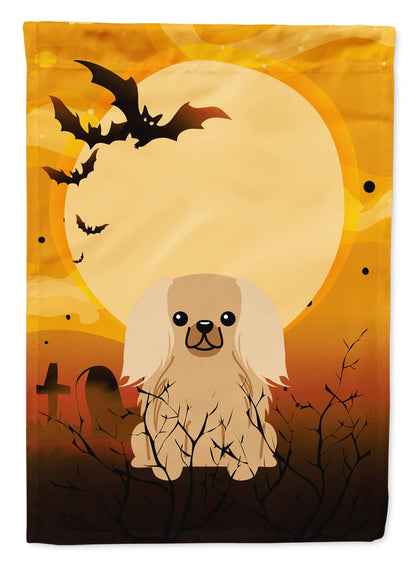 Caroline's Treasures BB4370GF Halloween Pekingnese Fawn Sable Flag Garden Size, Small, Multicolor