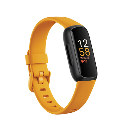 Google Fitbit Inspire 3 - Health and Fitness Tracker - Morning Glow / Black