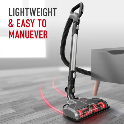 Hoover WindTunnel Bagless Canister Vacuum, Powered Brush, Corded, SH40500CA