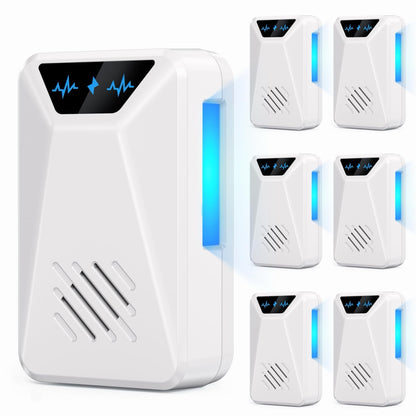 6 Packs Ultrasonic Pest Repeller, Electronic Pest Repellent Plug in Indoor for Insect Roaches Spider Ant Bug Mosquito Mouse Repellent for House Kitchen Garage Warehouse - Available at All In One Marketplace Canada