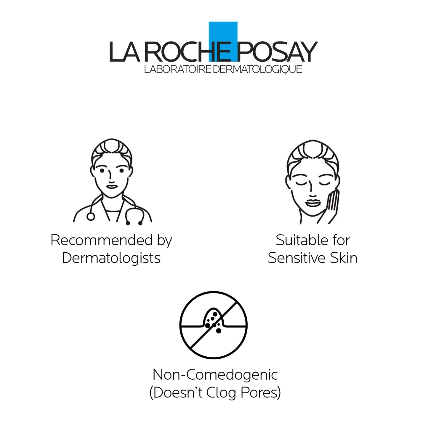 La Roche Posay Face Wash Gel Cleanser, Effaclar Gentle Purifying Foaming Gel for Oily and Sensitive Acne-Prone Skin. Alcohol-free, Soap-Free, Paraben-free, Non-Comedogenic, 400mL
