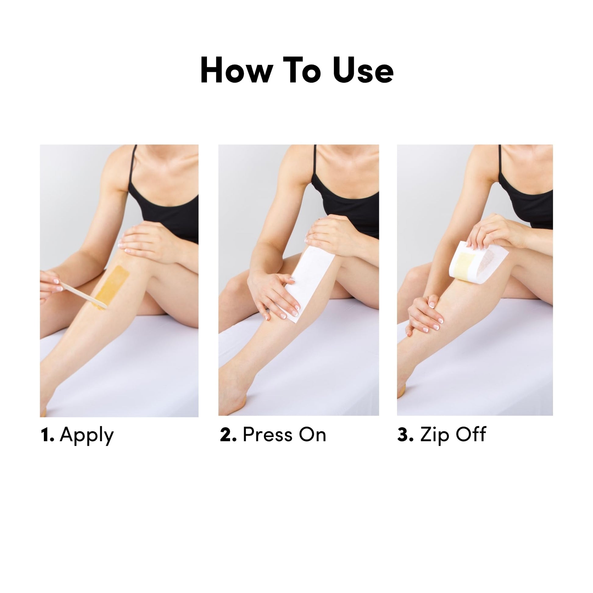Persian Cold Wax Kit, Hair Removal Sugar Wax for Body Waxing Women & Men, 8 oz (240ml) wax, 20 strips, 2 spatulas. - Available at All In One Marketplace Canada