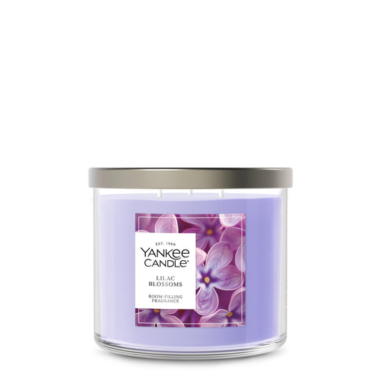 Yankee Candle 3 Wick Candle Jar, Scented Candle with up to 40 Hours of Burn Time, Premium Plant Wax Blend for Consistent Long Lasting Scent from First to Last Burn, Lilac Blossom 🍁 All In One Marketplace Canada Yankee Candle