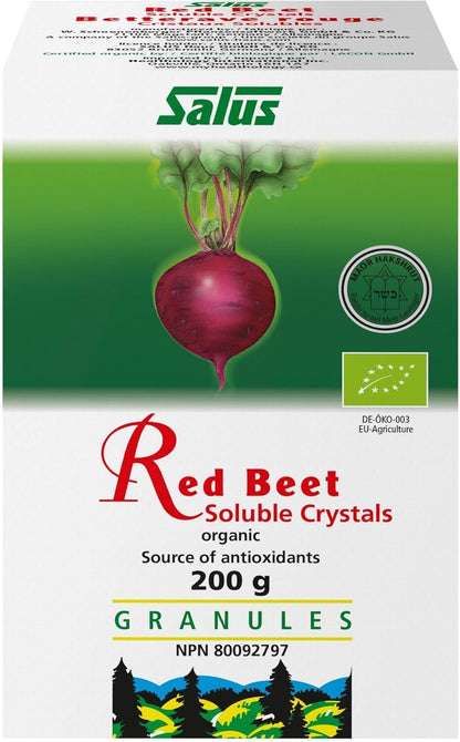 Salus Red Beet Crystals | Red Beet Extract Supports Healthy Blood Pressure and Circulation | Boosts and Improves Athletic Performance | Organic Source of Antioxidants