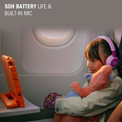JBL Junior 320BT - Wireless on-Ear Kids Headphones - Blue