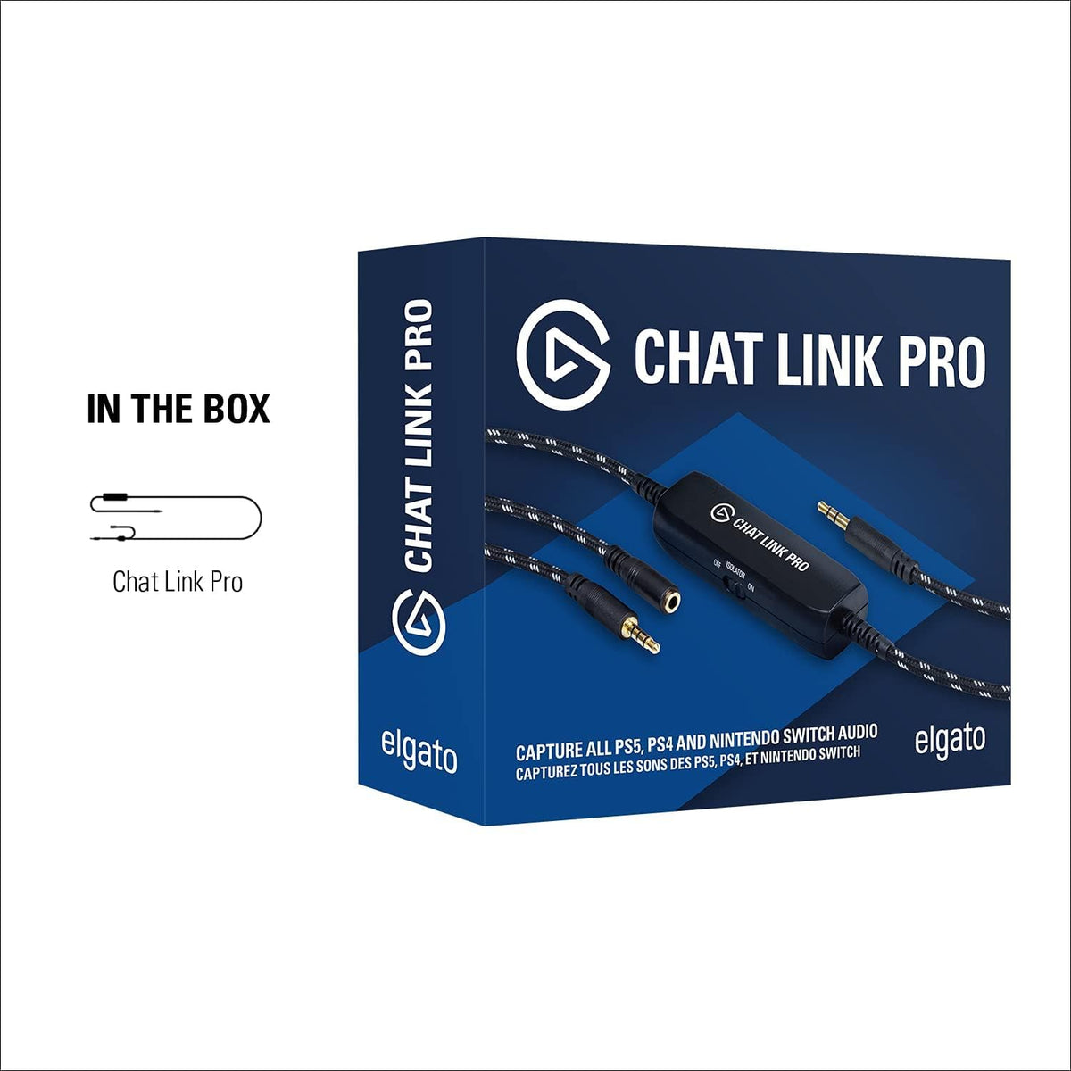 Elgato Chat Link Pro Audio Adapter for PS5, PS4, Switch