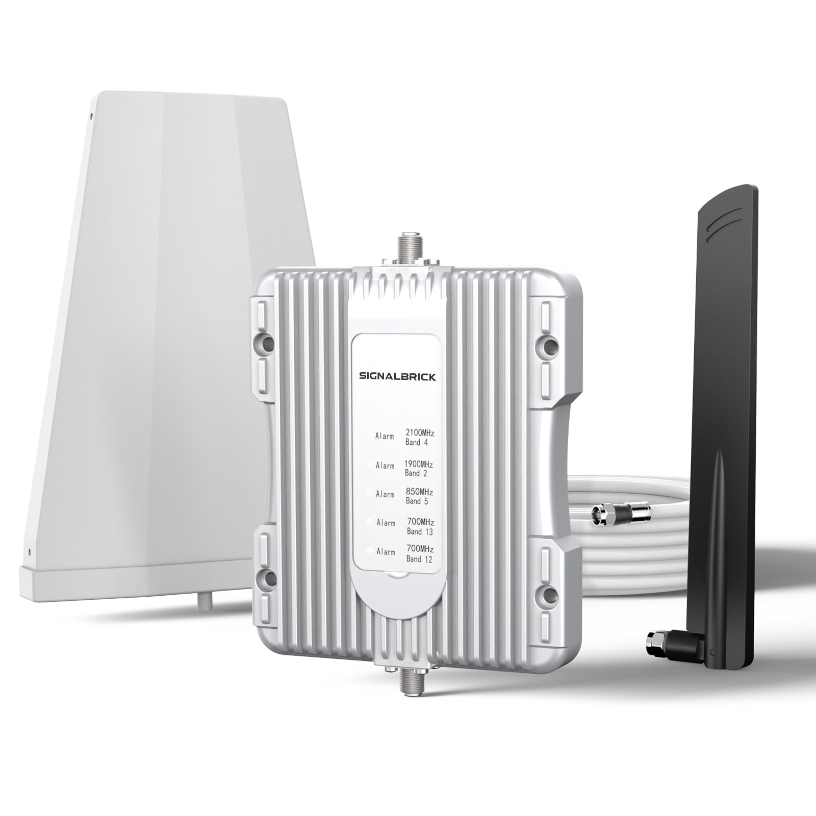 SignalBrick Cell Phone Booster for House & Cottage, Boost 3G 4G & LTE 5G Data Up to 3,000 sq ft, Cell Signal Booster Canada Support All Canadian Carriers-Bell, Telus, Rogers, Fido Etc