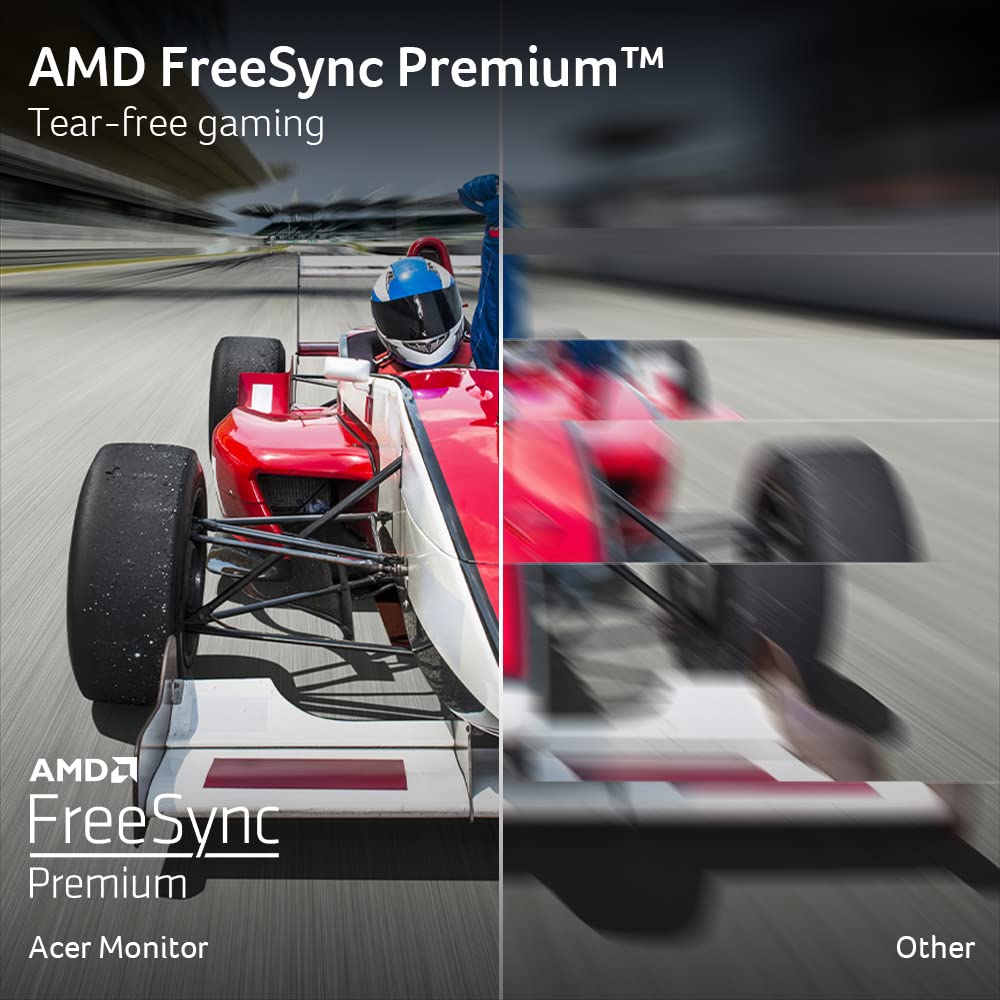 Acer EDA270U Pbmiipx 27" WQHD (2560 x 1440) 1500R Curved Widescreen Gaming Display | AMD FreeSync Premium | 1ms (VRB) | up to 170Hz Refresh | HDR 10 | 2 Speakers | Display Port and HDMI Cable Incl. Acer