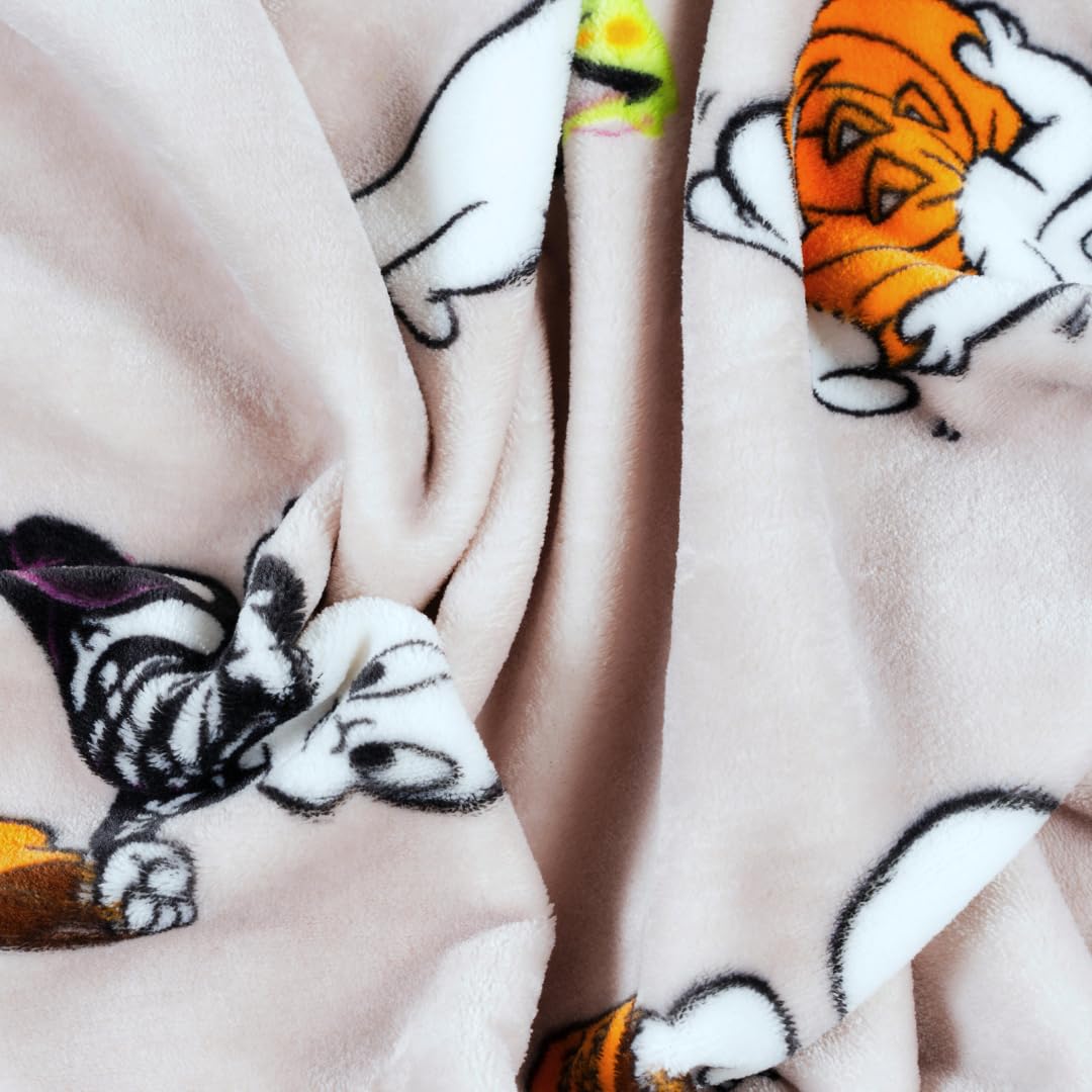 Casper The Friendly Ghost Halloween Throw Blanket, Super Soft Cozy Plush Bedding, 50" x 70", (Officially Licensed Product) by Franco
