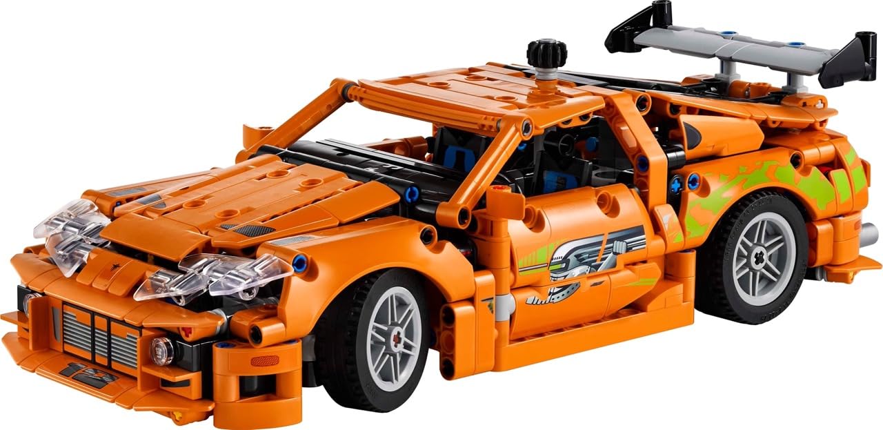 LEGO Technic Fast and Furious Toyota Supra MK4 Building Kit- Toy Car for Kids, Boys, and Girls, Ages 9+ - Creative Gift for Fast and Furious Car Fans - Realistic Engineering Details - 42204 LEGO