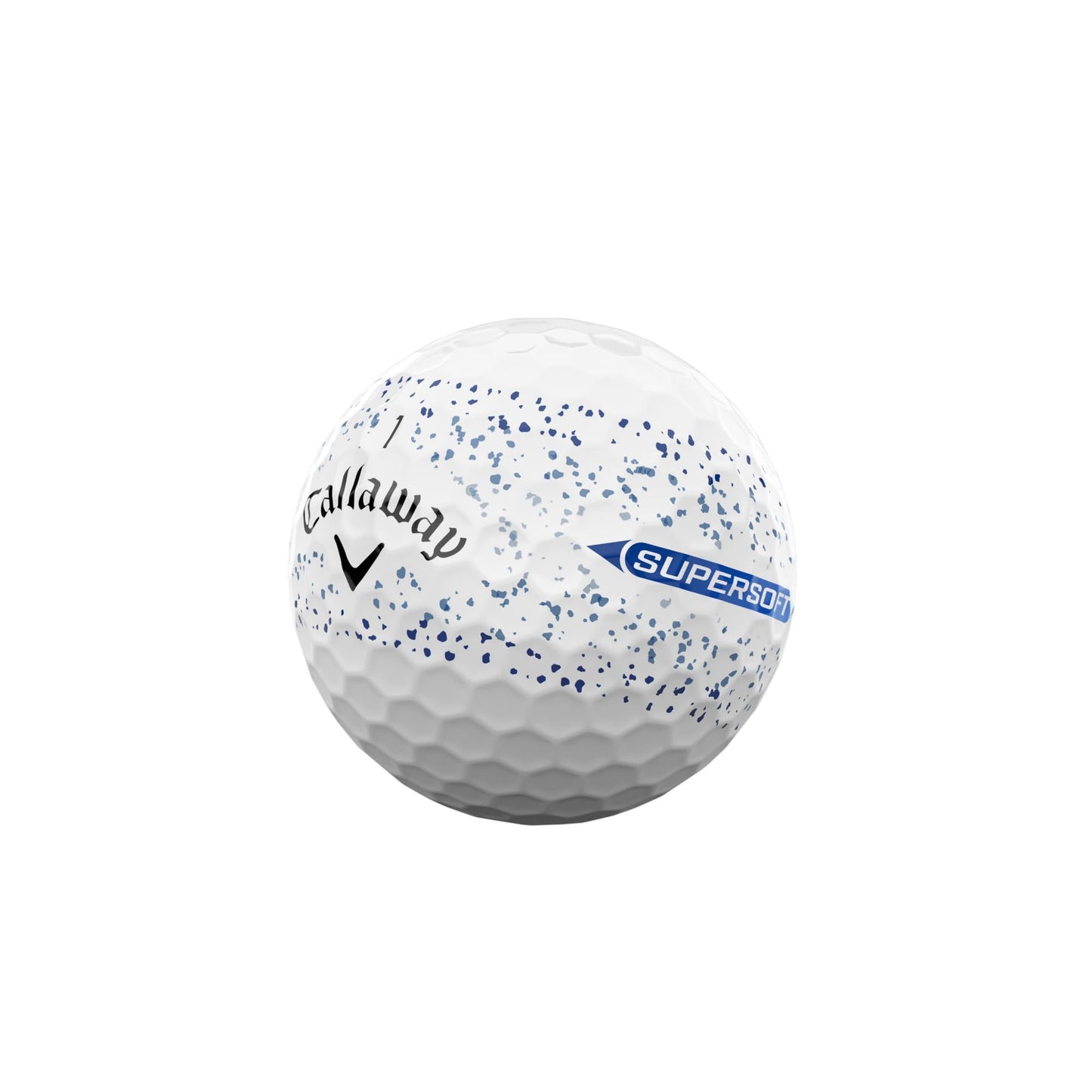 Callaway Golf Supersoft Golf Balls (2025, Blue Splatter)